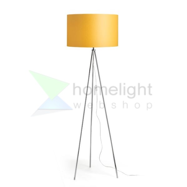 NYC TRIPOD állólámpa talapzat  króm 230V LED E27 15W