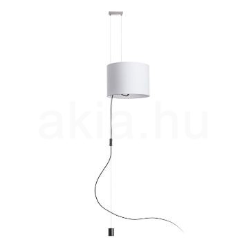 Kép BROADWAY állítható magasságú függeszték fehér króm 230V LED E27 15W