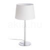 Kép BROADWAY asztali lámpa fehér króm 230V LED E27 15W