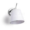 Kép JERSEY fali lámpa fehér króm 230V LED E27 15W
