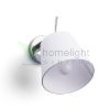 JERSEY fali lámpa fehér króm 230V LED E27 15W