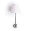 Kép SILENCE fali lámpa fehér króm 230V LED E27 15W