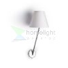 SILENCE fali lámpa fehér króm 230V LED E27 15W