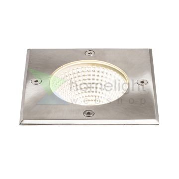 RIZZ SQ 125 rozsdamentes acél 230V LED 7W 41° IP67 3000K