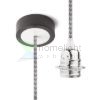 HEX függesztő készlet FEKA+FEK/FEHK+KF+FEHF1   230V LED E27 15W