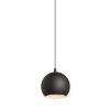 Kép COPA függő lámpa fekete üveg 230V LED E27 11W