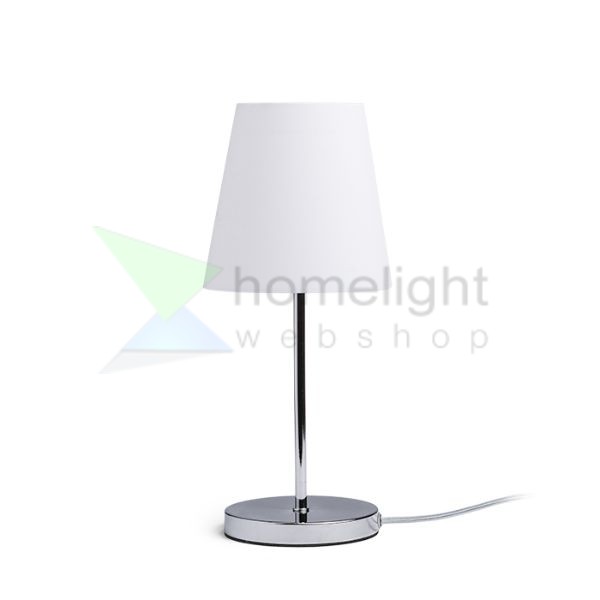 CONNY 15/15 lámpabúra  Polycotton fehér/fehér PVC  max. 28W