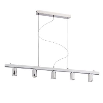 Kép RALLONG V függeszték alap  króm 230V LED E27 5x15W