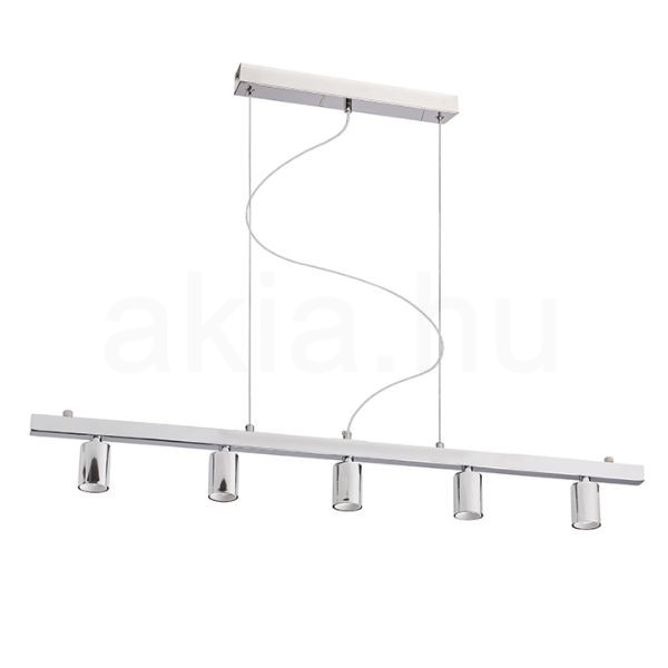 Kép RALLONG V függeszték alap  króm 230V LED E27 5x15W