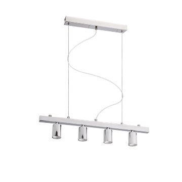 Kép RALLONG IV függeszték alap  króm 230V LED E27 4x15W
