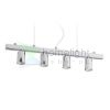 RALLONG IV függeszték alap  króm 230V LED E27 4x15W
