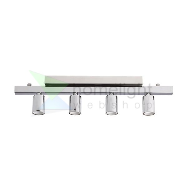 RALLONG IV mennyezeti lámpa alap  króm 230V LED E27 4x15W