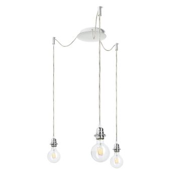 Kép KOMBIX 3 függesztő készlet KA+AK+KF   230V LED E27 3x15W