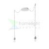 KOMBIX 2 függesztő készlet KA+AK+KF   230V LED E27 2x15W