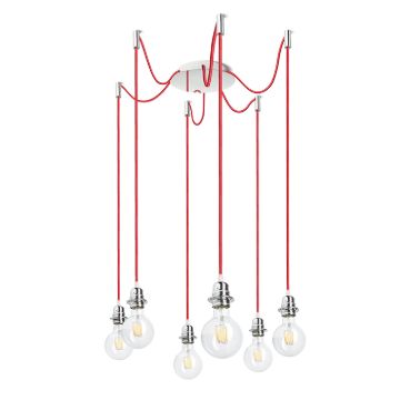 Kép KOMBIX 6 függesztő készlet KA+PK+KF   230V LED E27 6x15W