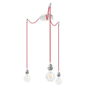 Kép KOMBIX 3 függesztő készlet KA+PK+KF   230V LED E27 3x15W