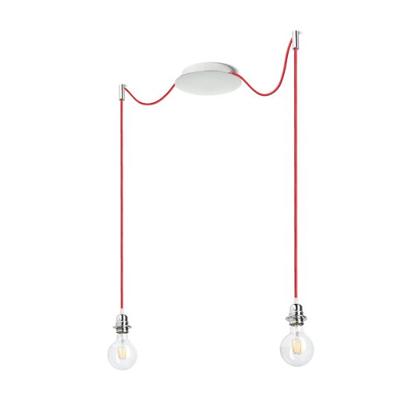 Kép KOMBIX 2 függesztő készlet KA+PK+KF   230V LED E27 2x15W
