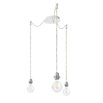 Kép KOMBIX 3 függesztő készlet FEHA+AK+KF   230V LED E27 3x15W