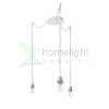 KOMBIX 3 függesztő készlet FEHA+AK+KF   230V LED E27 3x15W