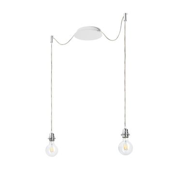 Kép KOMBIX 2 függesztő készlet FEHA+AK+KF   230V LED E27 2x15W