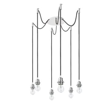 Kép KOMBIX 6 függesztő készlet FEHA+FEKK+KF   230V LED E27 6x15W