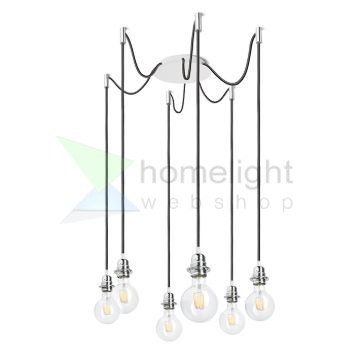 KOMBIX 6 függesztő készlet FEHA+FEKK+KF   230V LED E27 6x15W