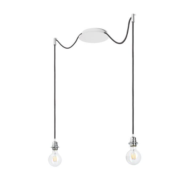 Kép KOMBIX 2 függesztő készlet FEHA+FEKK+KF   230V LED E27 2x15W