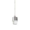 Kép MORE 80 mennyezeti függőlámpa alap  matt nikkel 230V LED E27 3x15W