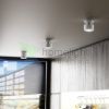 PIXIE mennyezeti lámpa fehér króm 230V LED GX53 7W