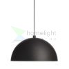 CARISSIMA 40 függő lámpa matt fekete/aranysárga  230V LED E27 15W