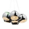 ASTROMET VII függő lámpa  króm 230V LED E27 7x11W