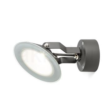 Kép FOX kültéri lámpa antracitszürke  230V LED 9W 120° IP65  3000K