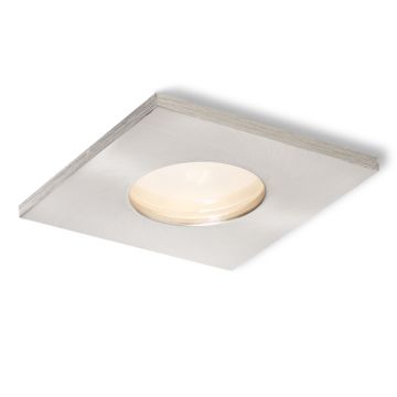 Kép SPLASH SQ süllyesztett lámpa  matt nikkel 230V LED GU10 8W IP65