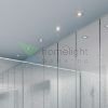 SPLASH SQ süllyesztett lámpa  króm 230V LED GU10 8W IP65