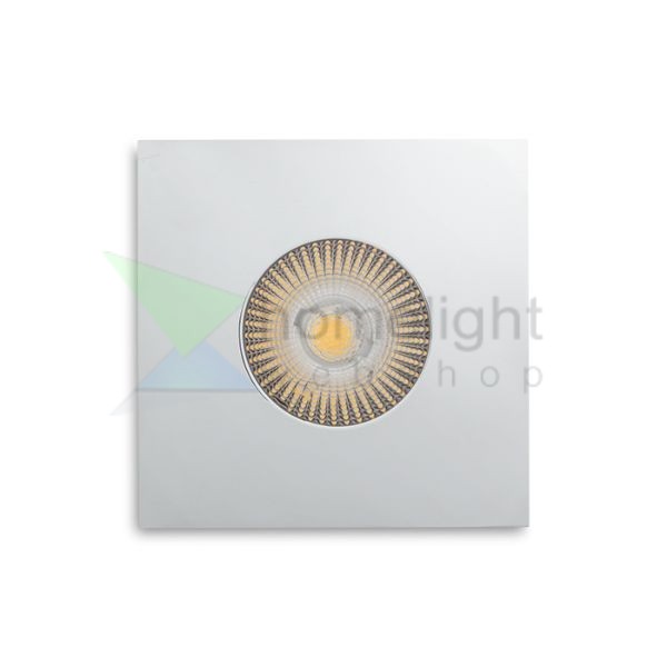 WATERBOY SQ   króm 230V LED 10W 40° IP65  3000K