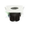 WATERBOY SQ  matt fehér  230V LED 10W 40° IP65  3000K