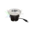 WATERBOY R   matt nikkel 230V LED 10W 40° IP65  3000K