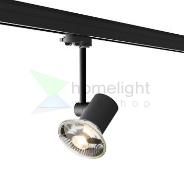 FAX háromfázisú áramkörös sínre fekete  230V LED GU10 12W