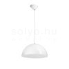 Kép MONROE 40 függő lámpa csillogó fehér/fehér  230V LED E27 30W