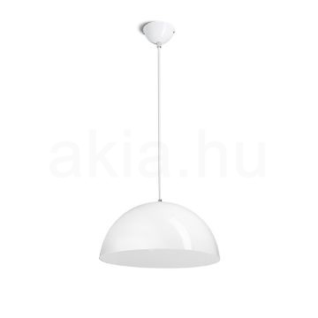 Kép MONROE 40 függő lámpa csillogó fehér/fehér  230V LED E27 30W