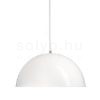 Kép MONROE 40 függő lámpa csillogó fehér/fehér  230V LED E27 30W