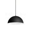 Kép MONROE 40 függő lámpa matt fekete/fehér  230V LED E27 30W