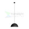 MONROE 40 függő lámpa matt fekete/fehér  230V LED E27 30W