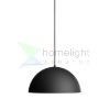 MONROE 40 függő lámpa matt fekete/fehér  230V LED E27 30W