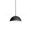 Kép MONROE 30 függő lámpa matt fekete/fehér  230V LED E27 11W