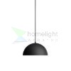 MONROE 30 függő lámpa matt fekete/fehér  230V LED E27 11W