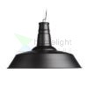 GOLDIE 46 függő lámpa fekete/fehér 230V LED E27 30W
