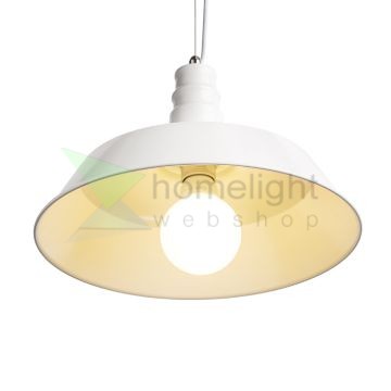 GOLDIE 36 függő lámpa fehér/fehér  230V LED E27 30W