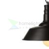 GOLDIE 36 függő lámpa fekete/fehér  230V LED E27 30W