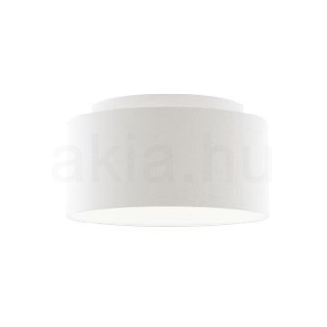 Kép DOUBLE 55/30 lámpabúra  Polycotton fehér/fehér PVC  max. 23W